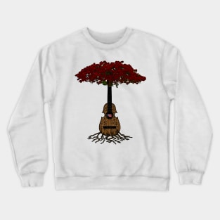 Flamboyant Tree Cuatro Puerto Rico Crewneck Sweatshirt